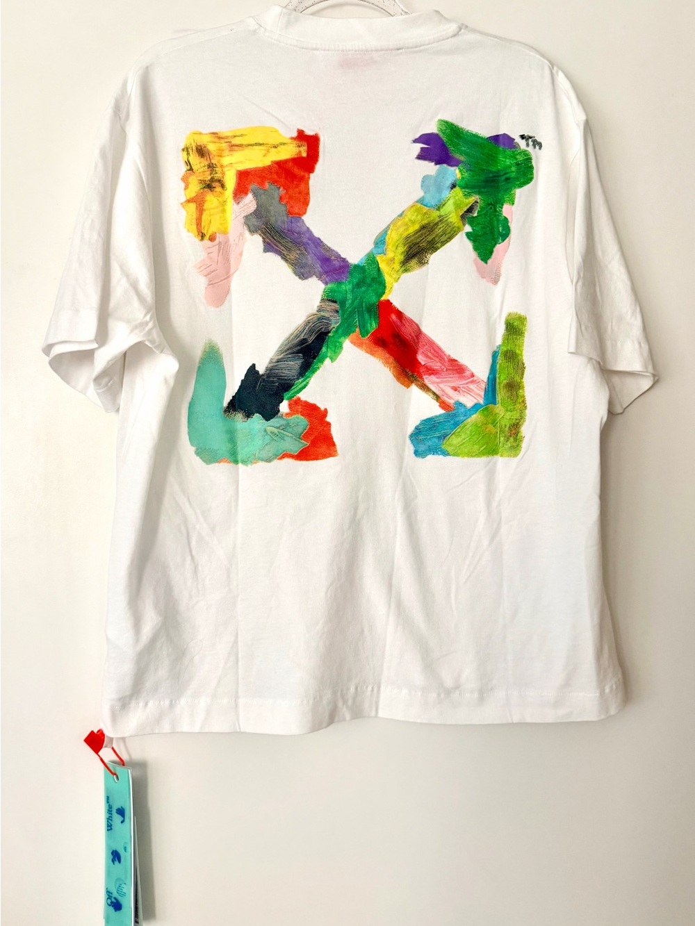 Off-White Brush Arrow Skate Watercolors T-shirt